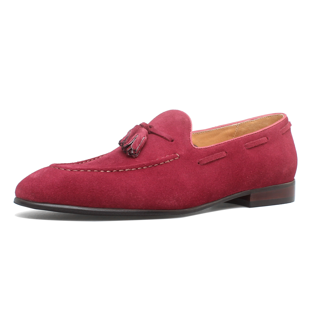 Men's Bologna Suede Tassel Loafer