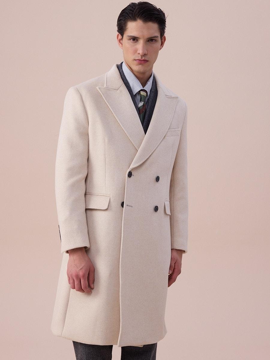Loops Sanremo Double-Breasted Overcoat