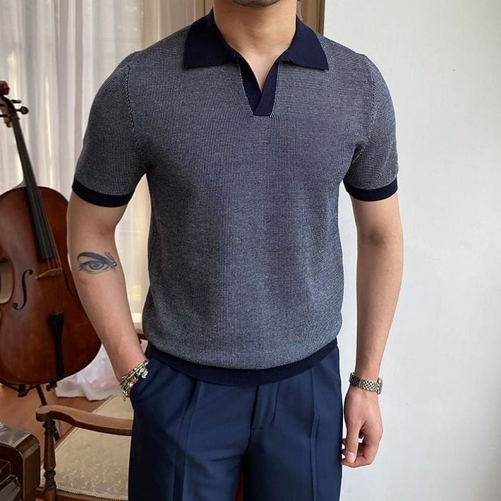Tencel Marsala Polo
