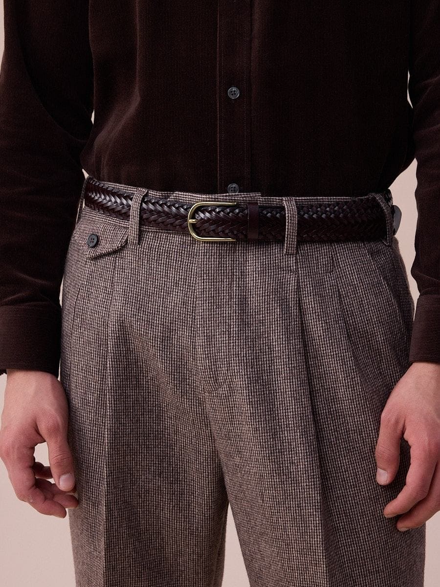 Piemonte Single-Breasted Wool Suit