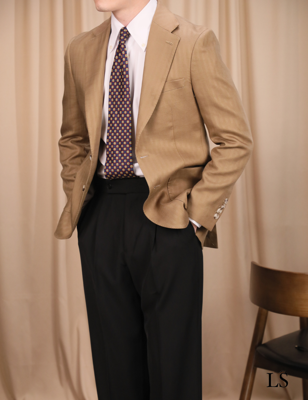 Men's Siena Tencel Linen Blazer
