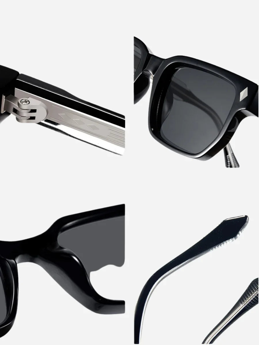 Loops Designer Square Sunglasses – UV400