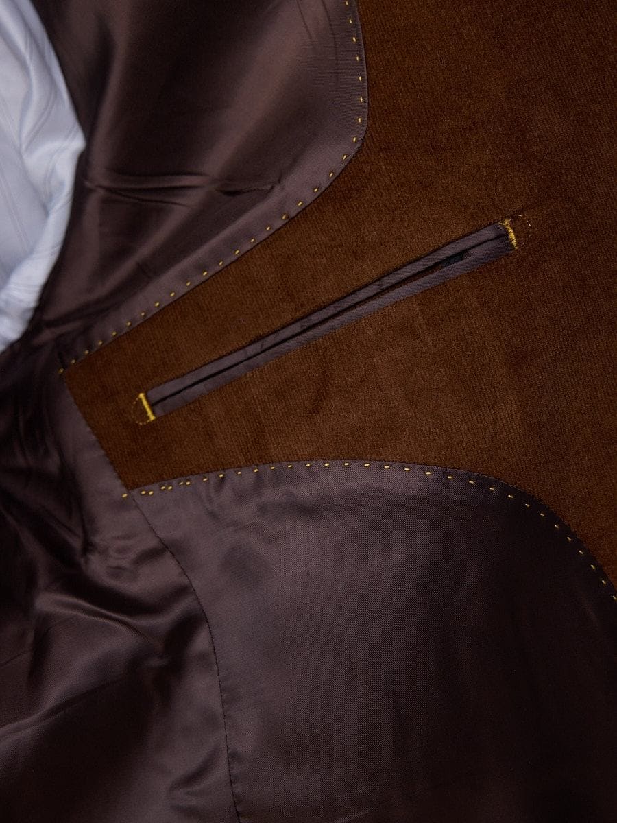 Luni Corduroy Single-Breasted Suit