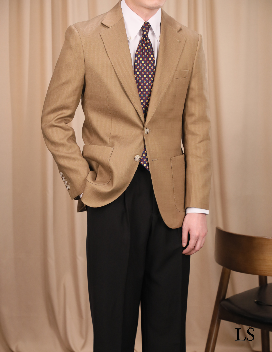 Men's Siena Tencel Linen Blazer