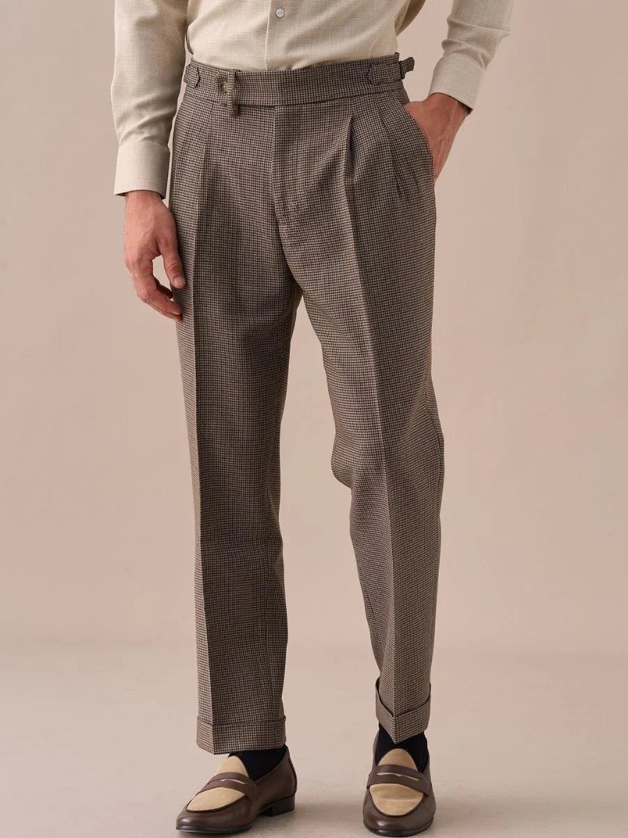 Gurkha Pants Checkered Looped LS061