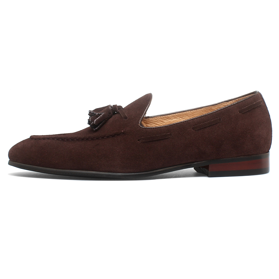 Men's Bologna Suede Tassel Loafer