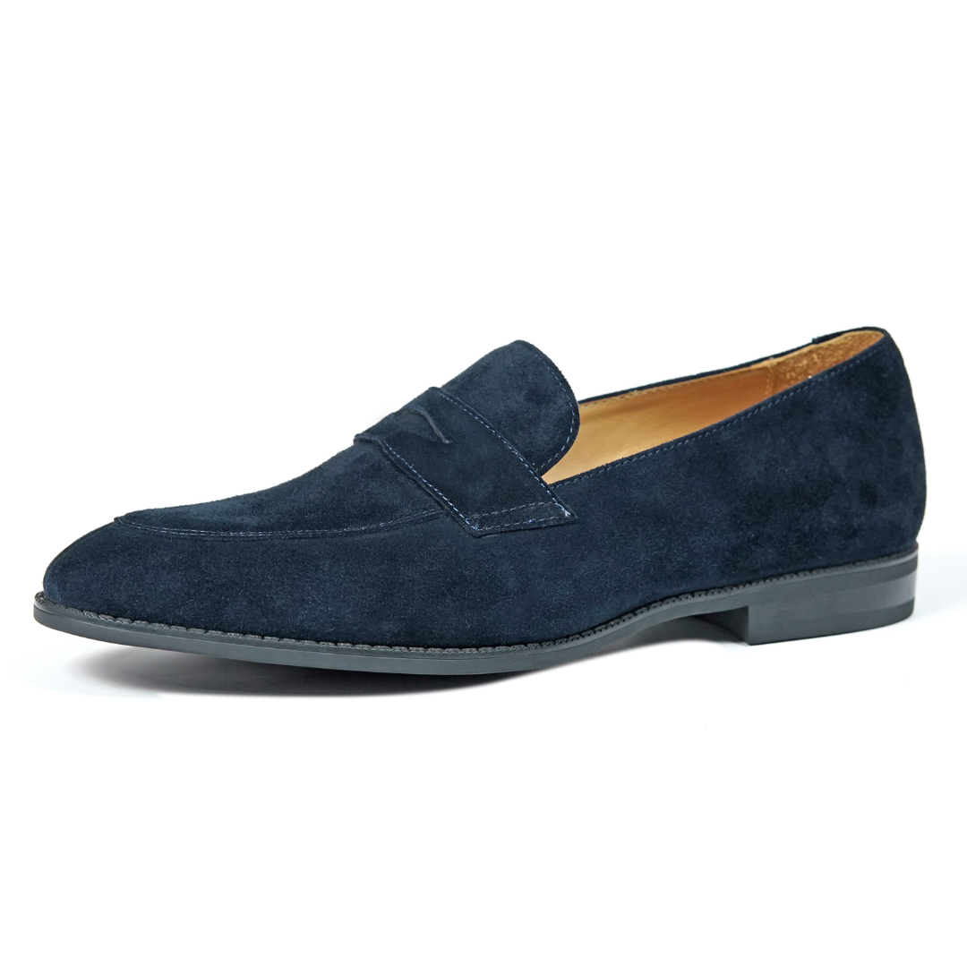 Men’s Cagliari Suede Penny Loafer