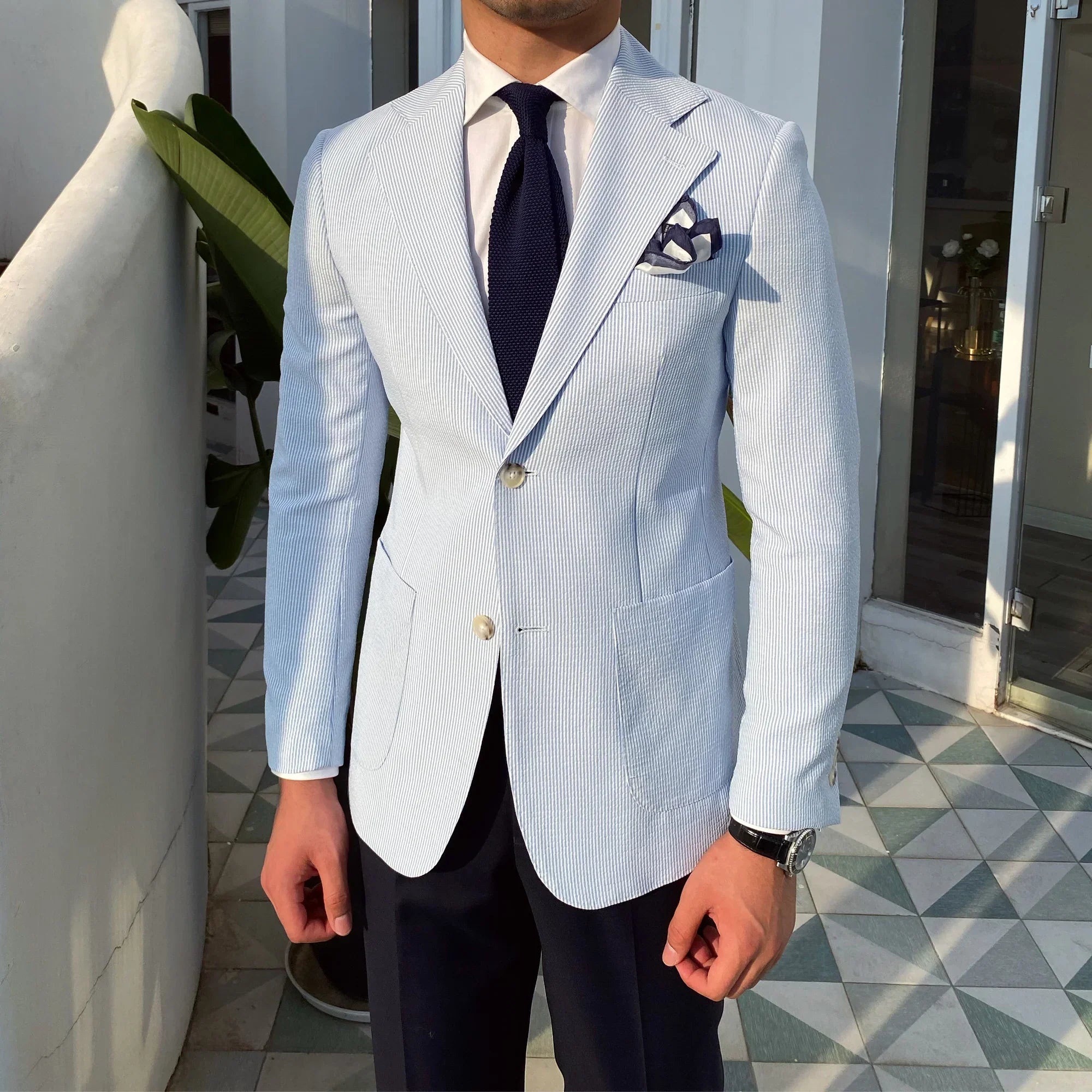 Looped Blazer LS011