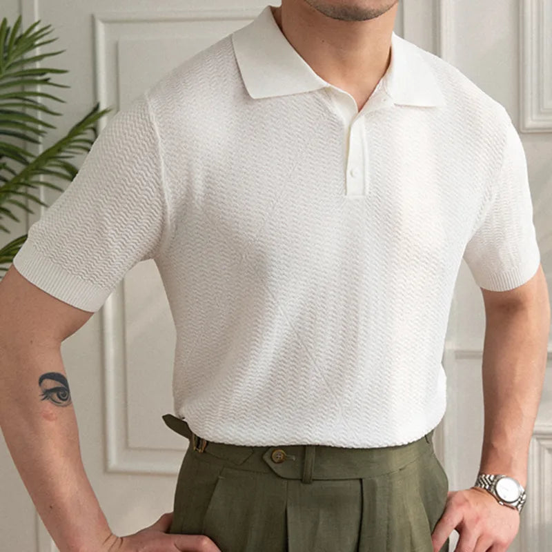 Men's Dress Shirt Looped LS059