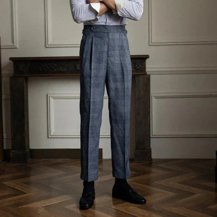 Gurkha Pants Checkered Looped LS058