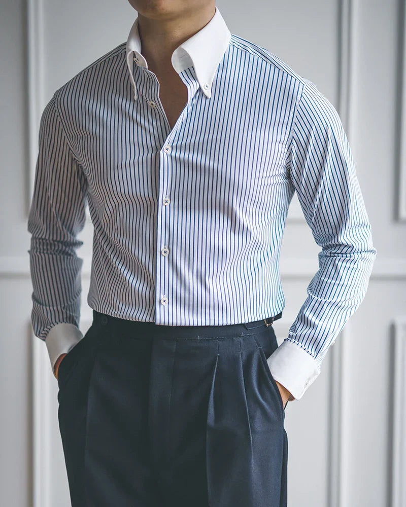 Dress Shirt Looped LS014