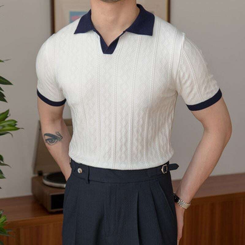 Marsala Knit Polo