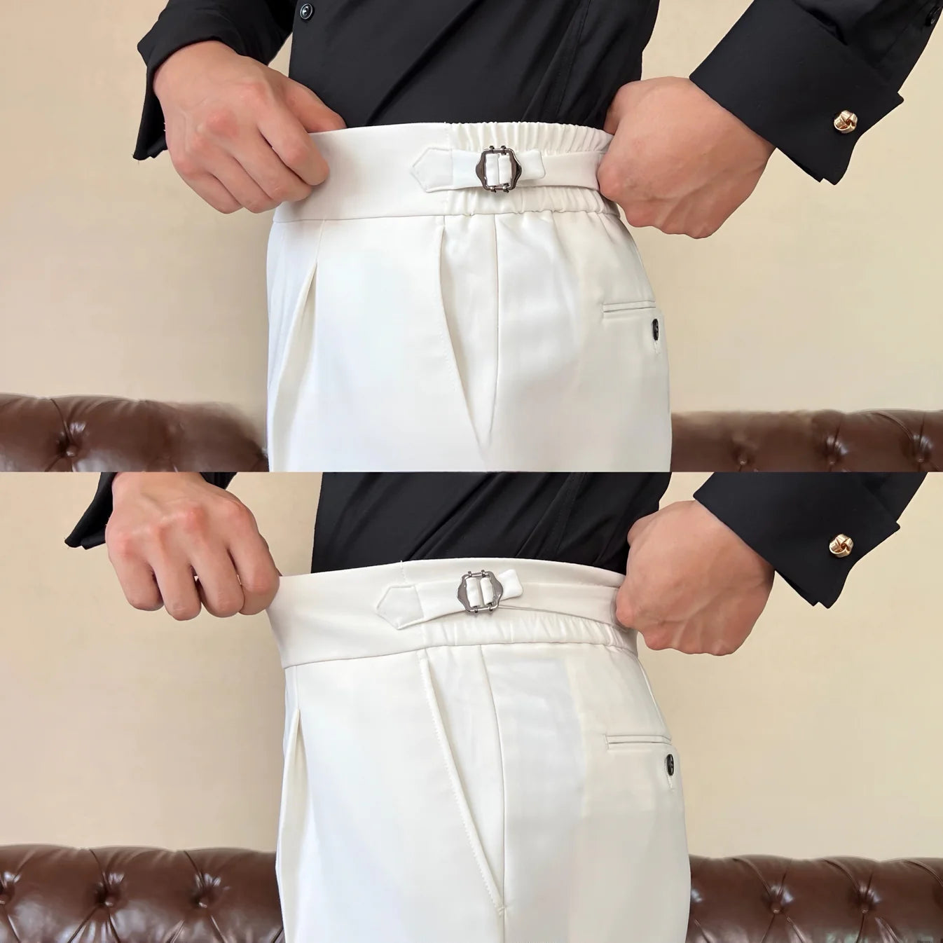 Salerno Elastic Gurkha Pants
