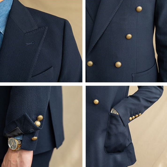 Wrap Blazer with Half Lining