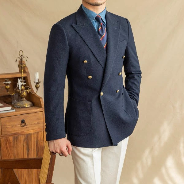 Wrap Blazer with Half Lining